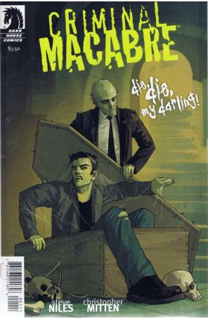 Criminal Macabre: Die, Die, My Darling! 1 published by Dark Horse with cover art by Fiona Staples