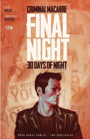 Criminal Macabre: Final Night-The 30 Days of Night Crossover 2 published by Dark Horse with cover art by Michelle Madsen