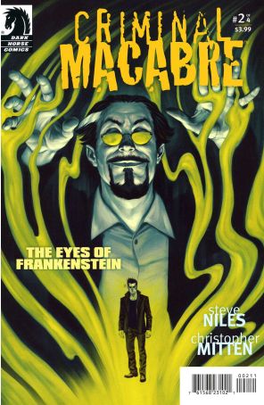 Criminal Macabre: The Eyes of Frankenstein 2 published by Dark Horse with cover art by Michelle Madsen