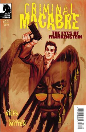 Criminal Macabre: The Eyes of Frankenstein 4 published by Dark Horse with cover art by Michelle Madsen