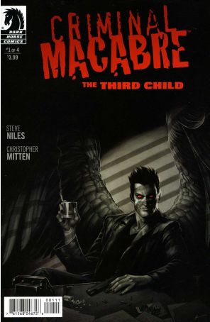 Criminal Macabre: The Third Child 1 published by Dark Horse with cover art by Justin Erickson
