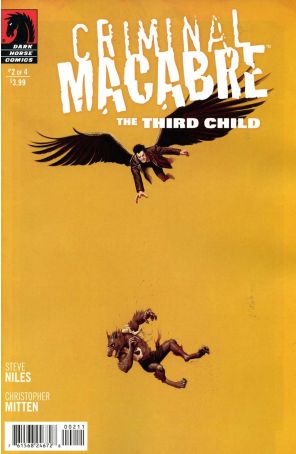 Criminal Macabre: The Third Child 2 published by Dark Horse with cover art by Justin Erickson