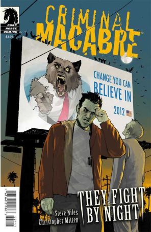 Criminal Macabre: They Fight By Night 1 published by Dark Horse with cover art by Michelle Madsen