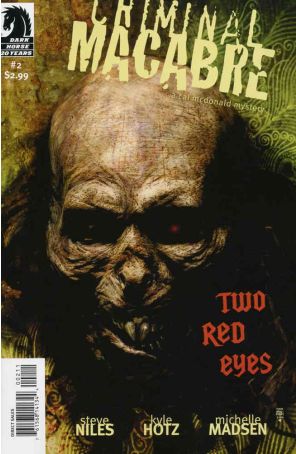 Criminal Macabre: Two Red Eyes 2 published by Dark Horse with cover art by Tim Bradstreet