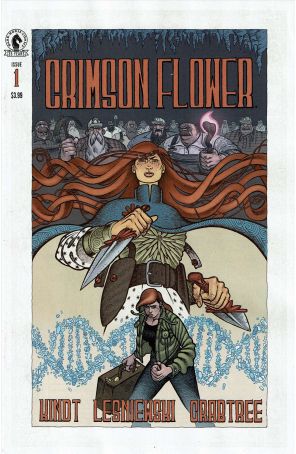 Crimson Flower 1 published by Dark Horse with cover art by Matt Lesniewski