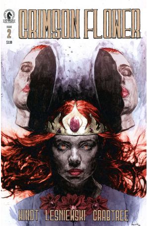 Crimson Flower 2A published by Dark Horse with cover art by Patrick Reynolds