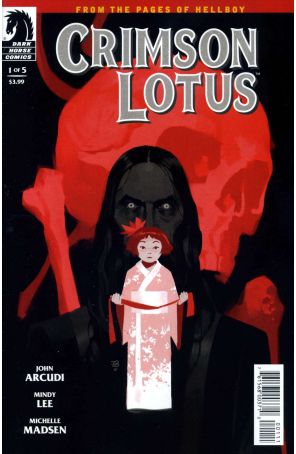 Crimson Lotus 1 published by Dark Horse with cover art by Tonci Zonjic