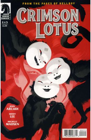Crimson Lotus 2 published by Dark Horse with cover art by Tonci Zonjic