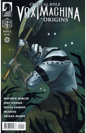 Critical Role Vox Machina Origins (2nd Series) 1 published by Dark Horse with cover art by Fiona Staples
