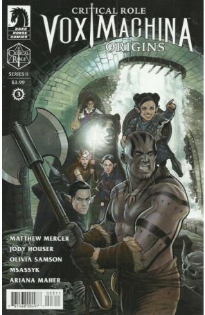 Critical Role Vox Machina Origins (2nd Series) 3 published by Dark Horse with cover art by Will Kirkby