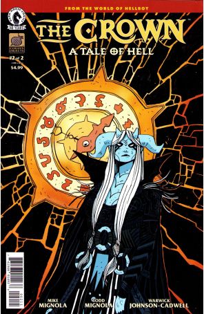 Crown: A Tale of Hell 2A published by Dark Horse with cover art by Warwick Johnson-Cadwell