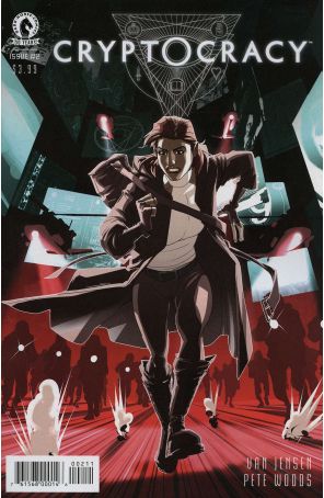 Cryptocracy 2 published by Dark Horse with cover art by Pete Woods