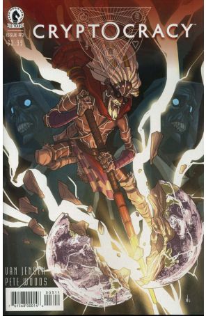 Cryptocracy 3 published by Dark Horse with cover art by Pete Woods