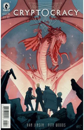 Cryptocracy 6 published by Dark Horse with cover art by Pete Woods