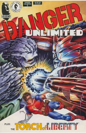Danger Unlimited 2 published by Dark Horse with cover art by John Byrne