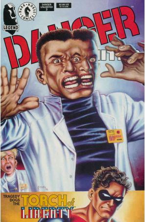 Danger Unlimited 3 published by Dark Horse with cover art by John Byrne