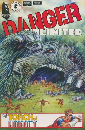 Danger Unlimited 4 published by Dark Horse with cover art by John Byrne