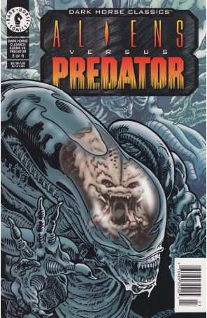 Dark Horse Classics: Aliens Versus Predator 3 (Newsstand) published by Dark Horse with cover art by Michael Dubisch
