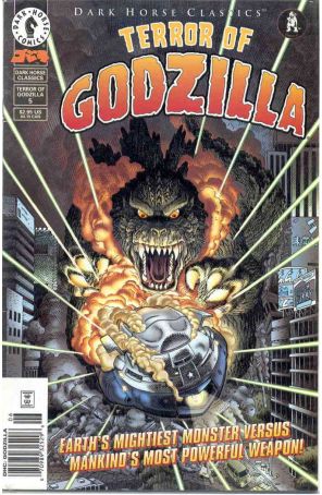 Dark Horse Classics: Terror of Godzilla 5 (Newsstand) published by Dark Horse with cover art by Arthur Adams