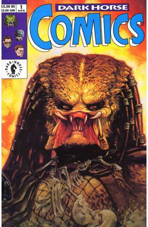 Dark Horse Comics 1 published by Dark Horse with cover art by Dave Dorman