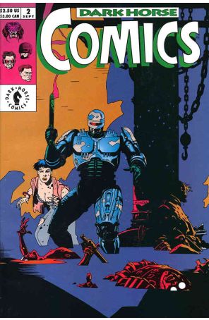 Dark Horse Comics 2 published by Dark Horse with cover art by Mike Mignola