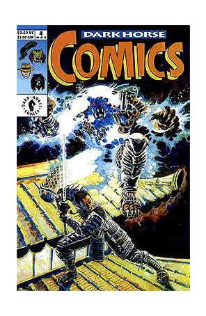 Dark Horse Comics 4 published by Dark Horse with cover art by Leopoldo Durañona