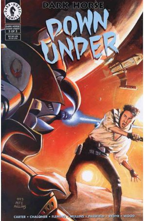 Dark Horse Down Under 3 published by Dark Horse with cover art by Pete Mullins