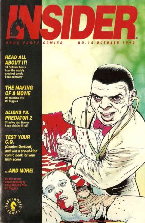 Dark Horse Insider (Vol. 2) 10 published by Dark Horse with cover art by Doug Mahnke