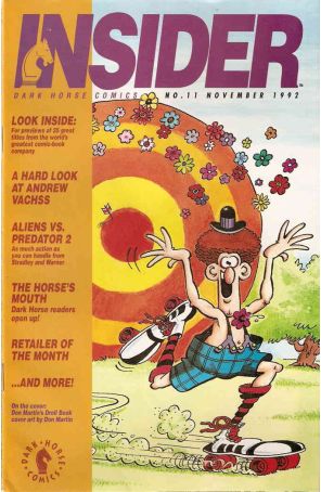 Dark Horse Insider (Vol. 2) 11 published by Dark Horse with cover art by Don Martin