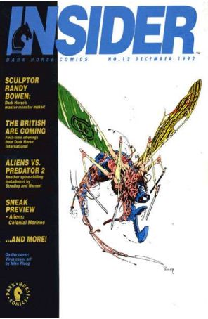 Dark Horse Insider (Vol. 2) 12 published by Dark Horse with cover art by Mike Ploog