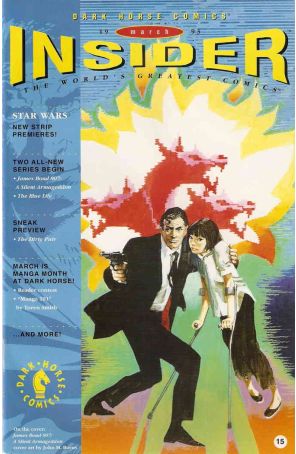 Dark Horse Insider (Vol. 2) 15 published by Dark Horse with cover art by John M. Burns