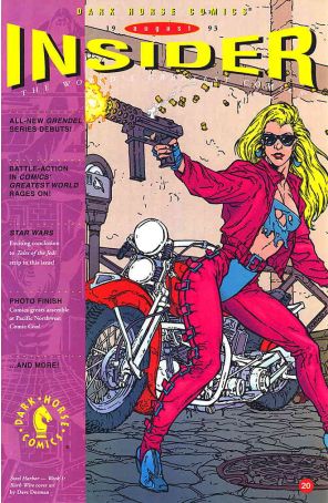 Dark Horse Insider (Vol. 2) 20 published by Dark Horse with cover art by Dave Dorman