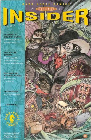Dark Horse Insider (Vol. 2) 22 published by Dark Horse with cover art by Michael Kaluta