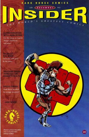 Dark Horse Insider (Vol. 2) 24 published by Dark Horse with cover art by Neil Vokes
