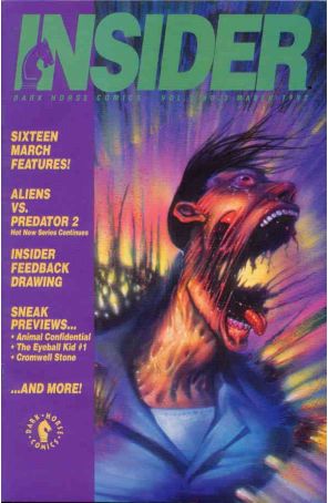 Dark Horse Insider (Vol. 2) 3 published by Dark Horse with cover art by John Higgins