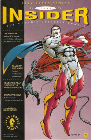 Dark Horse Insider (Vol. 2) 30 published by Dark Horse with cover art by Bart Sears