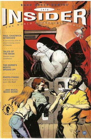 Dark Horse Insider (Vol. 2) 31 published by Dark Horse with cover art by Paul Chadwick