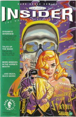 Dark Horse Insider (Vol. 2) 33 published by Dark Horse with cover art by Mitch O’Connell