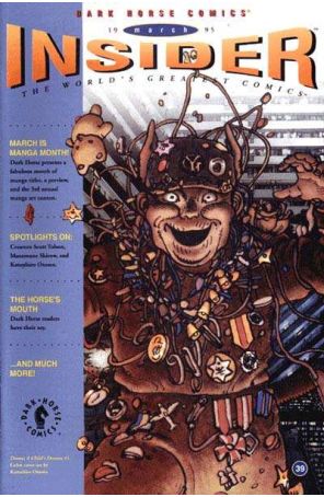 Dark Horse Insider (Vol. 2) 39 published by Dark Horse with cover art by Katsuhiro Otomo
