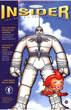 Dark Horse Insider (Vol. 2) 43 published by Dark Horse with cover art by Geoffrey Darrow
