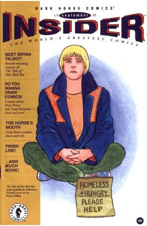 Dark Horse Insider (Vol. 2) 45 published by Dark Horse with cover art by Bryan Talbot