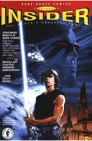 Dark Horse Insider (Vol. 2) 46 published by Dark Horse with cover art by Mathieu Lauffray