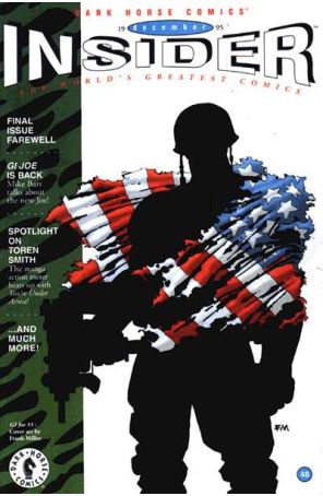 Dark Horse Insider (Vol. 2) 48 published by Dark Horse with cover art by Frank Miller