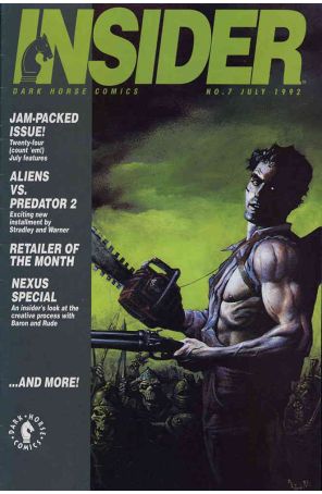 Dark Horse Insider (Vol. 2) 7 published by Dark Horse with cover art by John Bolton