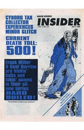 Dark Horse Insider 12 published by Dark Horse with cover art by Geof Darrow
