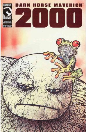 Dark Horse Maverick 2000 0 published by Dark Horse with cover art by Frank Miller