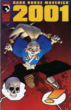 Dark Horse Maverick 2001 1 published by Dark Horse with cover art by Frank Miller