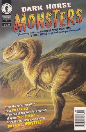 Dark Horse Monsters 1 (Newsstand) published by Dark Horse with cover art by Bob Eggleton