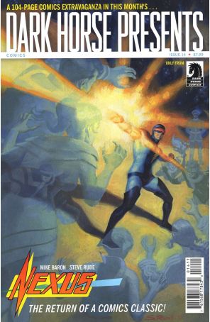 Dark Horse Presents (2nd Series) 14 published by Dark Horse with cover art by Tony Puryear and Steve Rude