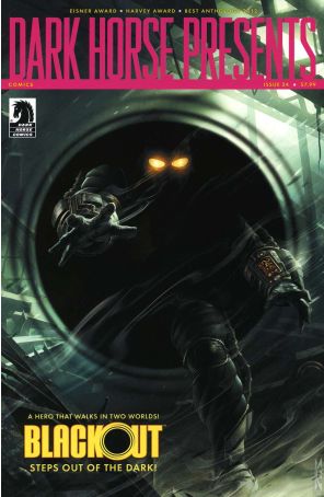Dark Horse Presents (2nd Series) 24 published by Dark Horse with cover art by Raymond Swanland